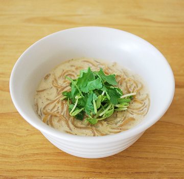 豆乳カレー温麺