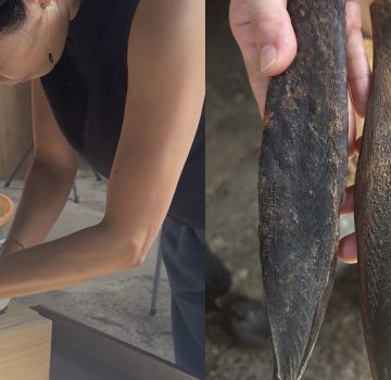 神様に捧げる鰹節で、新年の出汁を引く