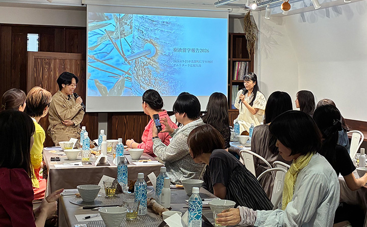 美深の恵みを味わう 採れたて白樺樹液パーティー