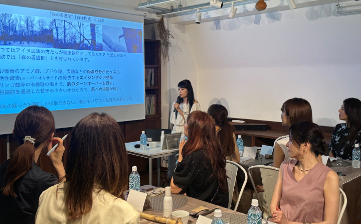 美深の恵みを味わう 採れたて白樺樹液パーティー